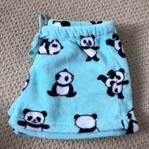 Panda Pajama Shorts
